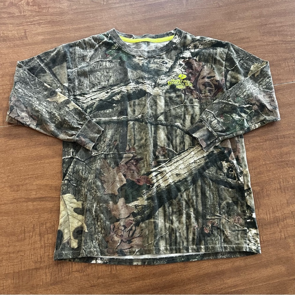 Youth Medium Mossy Oak Break-Up Infinity Camo Long Sleeve Hunting Shirt
